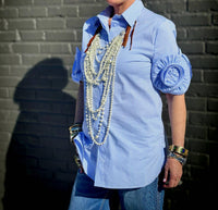 Ravel - Vernal Button-Up Top