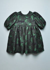 Petite Hailey - JACQUARD BALLOON DRESS