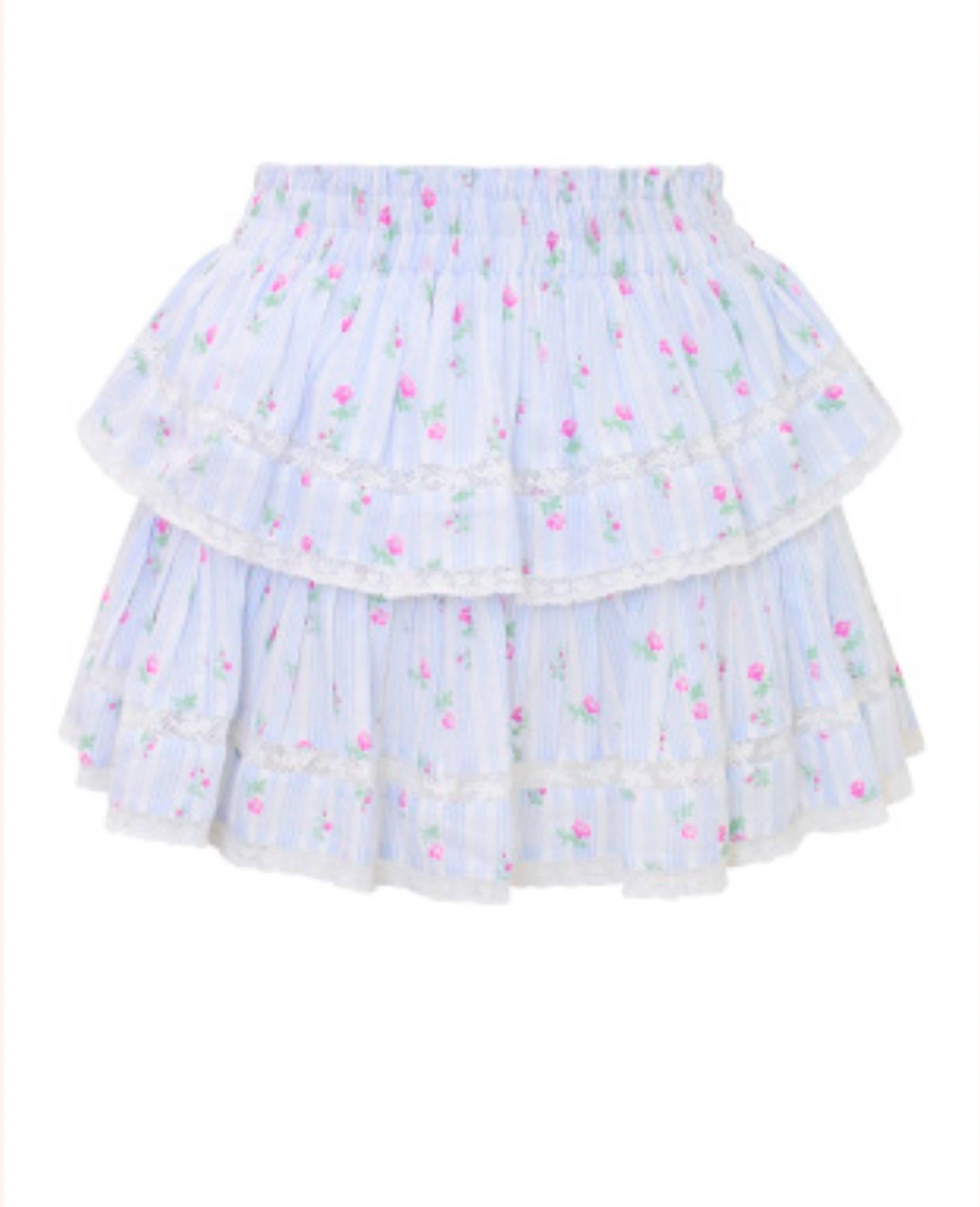Loveshackfancy - Women's Ruffle Mini Skirt