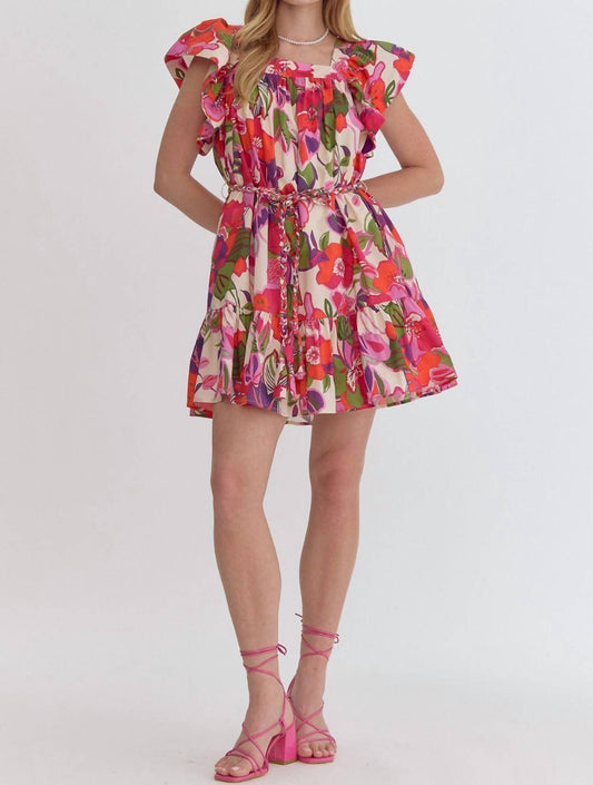 Entro - Different Perspectives Now Floral Dress