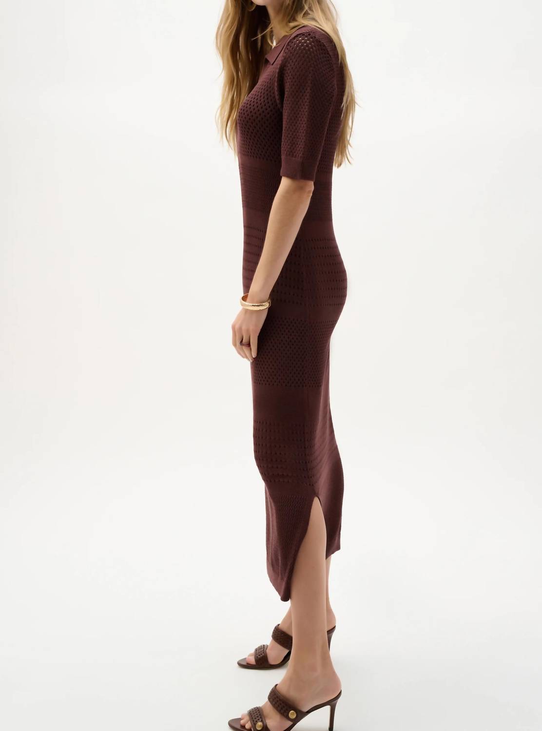Joseph Ribkoff - Viscose Sweater Knit Straight Dress