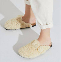 Birkenstock - Women's Boston Big Buckle Shearling Clog - Narrow