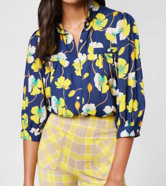 Smythe - Shirred Pocket Blouse