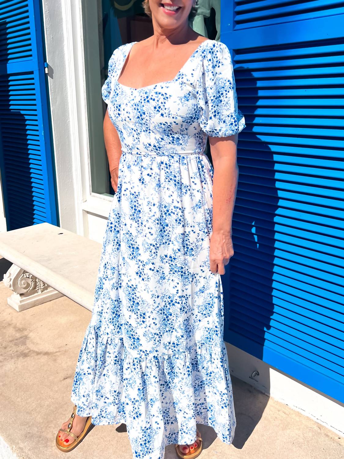 Sugarlips - Lynette Sweetheart Maxi Dress