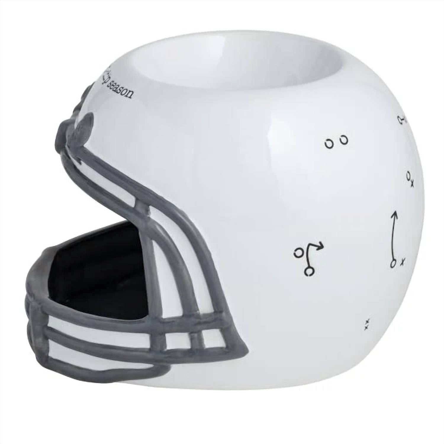 Mudpie - Football Helmet Chip And Dip Server