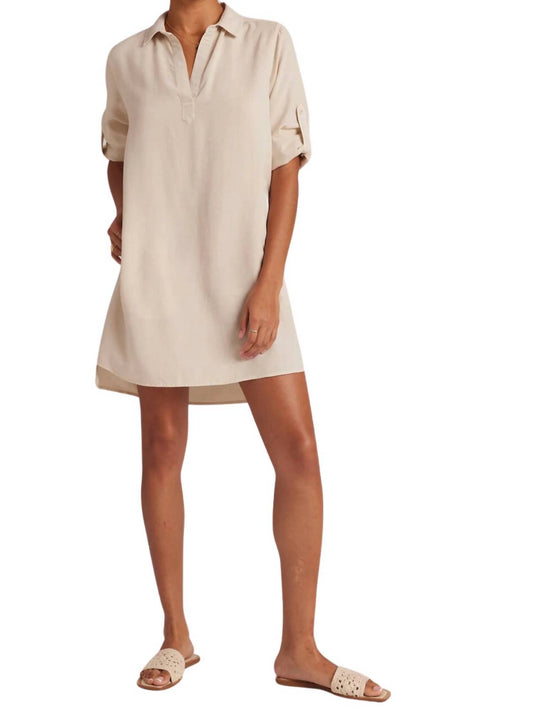 Bella Dahl - LONG SLEEVE A-LINE SHIRT DRESS