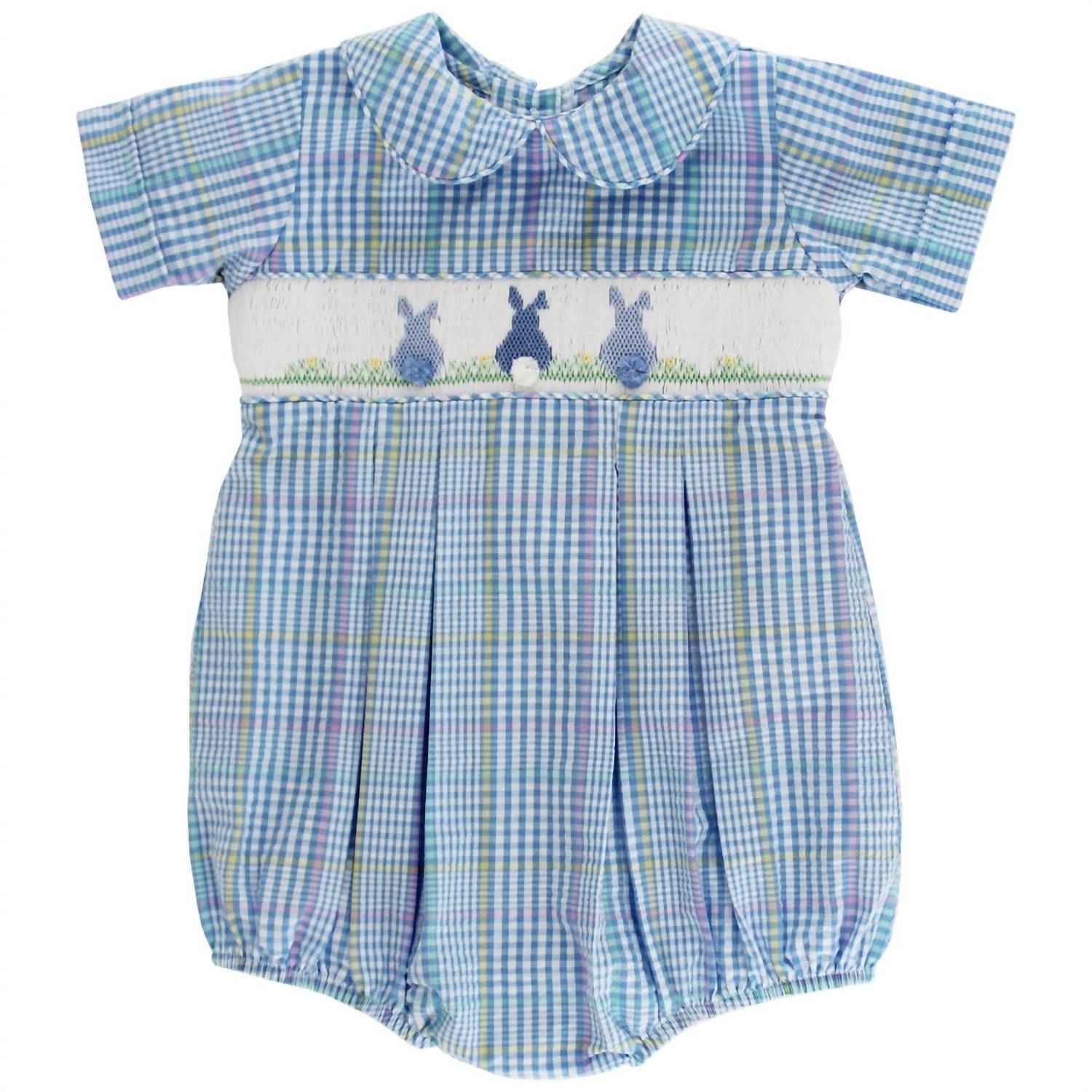 Bailey Boys Kid's Dressy Bubble Short in blue - kids' item
