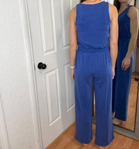 Skies Are Blue - Celeste V-neck Jumpsuit
