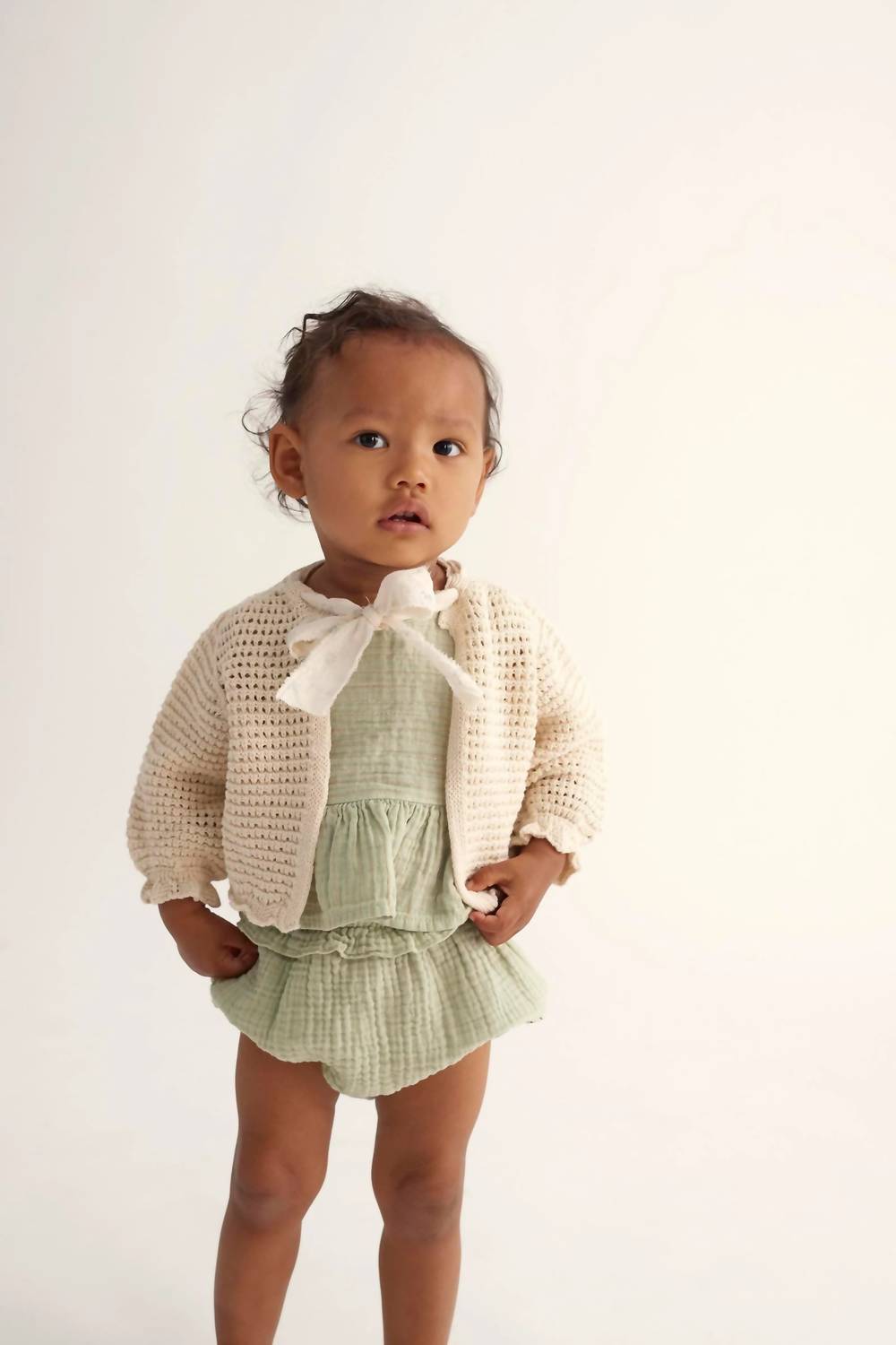 Cozmo - Girls' Soft Gauze Baby Bloomers