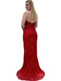 Sherri Hill - Strapless Prom Dress