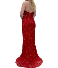 Sherri Hill - Strapless Prom Dress