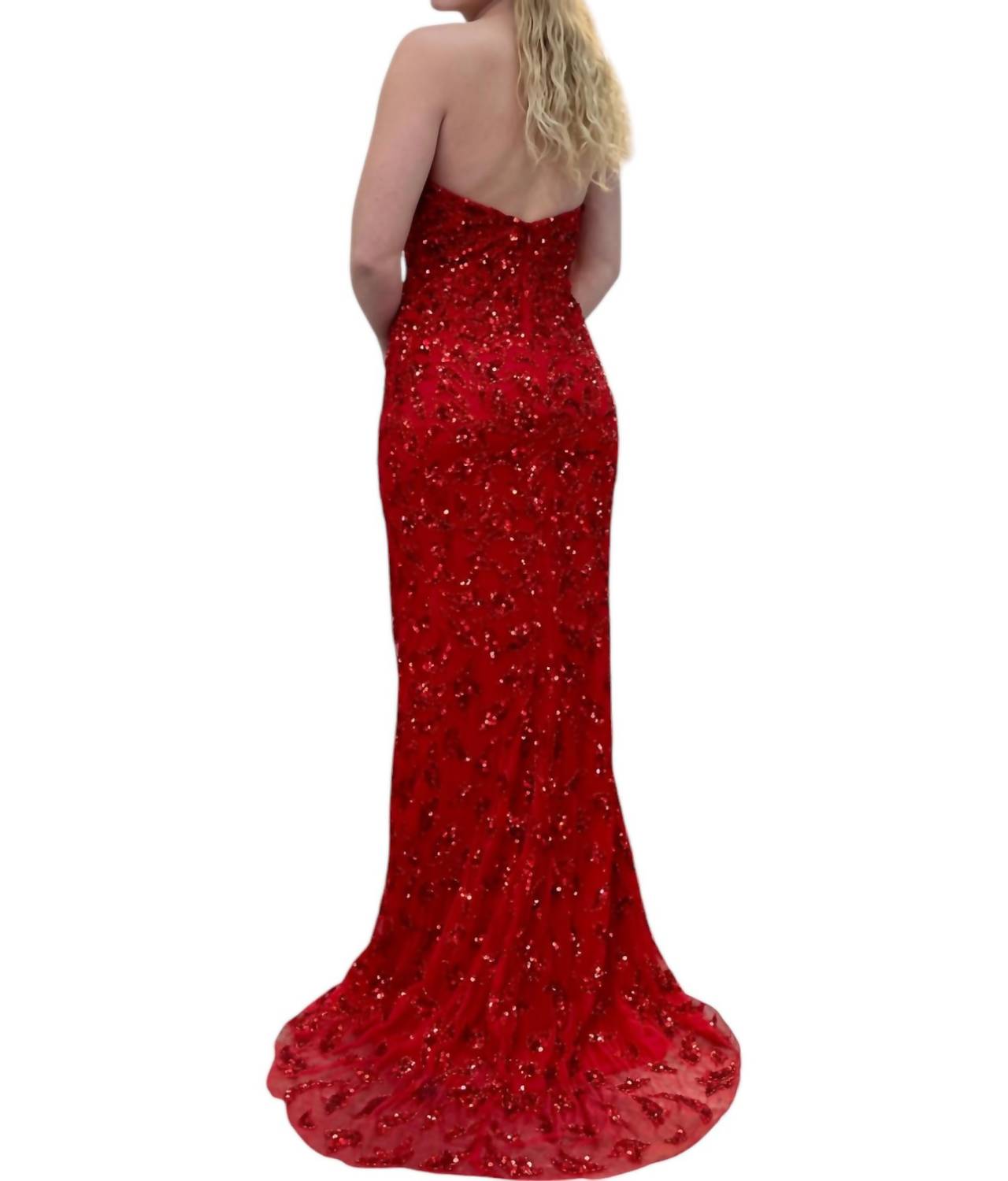 Sherri Hill - Strapless Prom Dress