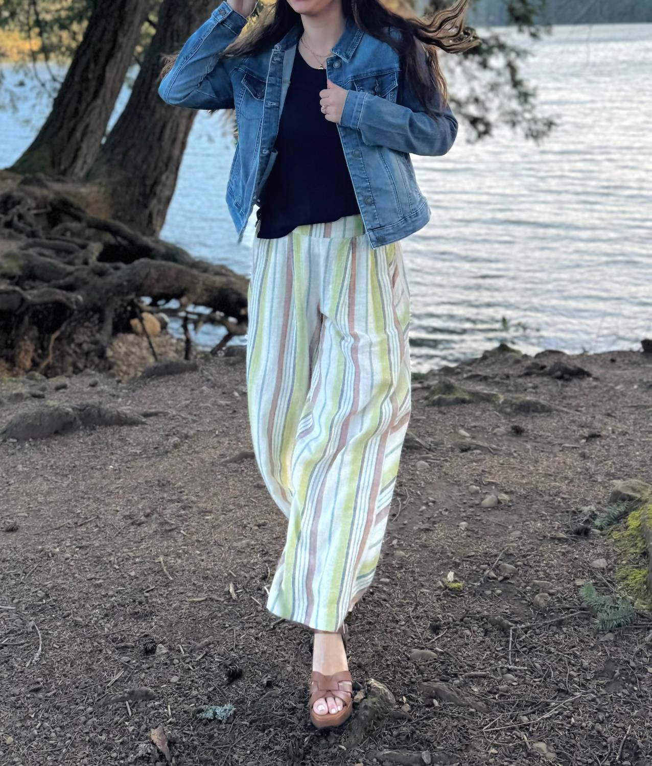 Tribal - Pull on Flowy Pant