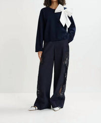 Essentiel Antwerp - Hoslo Pullover With Bow