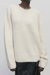 Mijeong Park - Alpaca Blend Wholegarment Knit Sweater