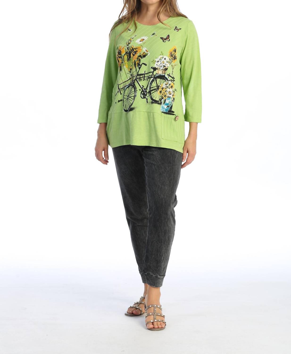 Jess & Jane - Merrylane Wide Rib Tunic
