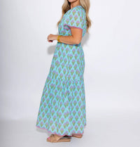 Ivy Jane - Lavender Bloom Midi Dress