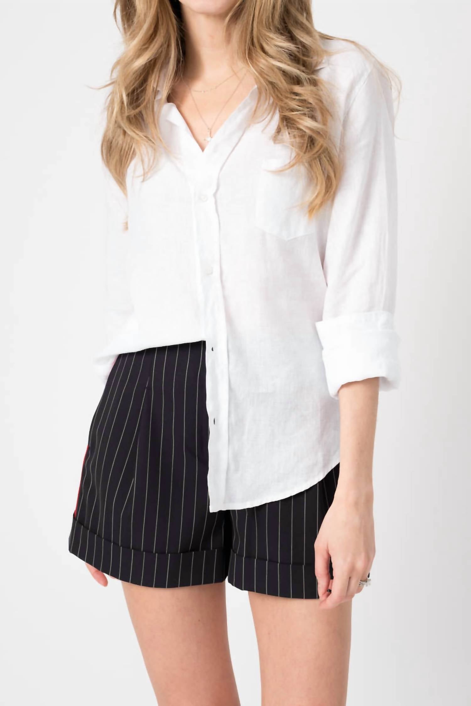 Rag & Bone - Jess Pinstripe Short