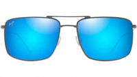 Maui Jim - Men's Aeko Polarized Aviator Sunglasses