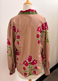 Umgee - Women's Floral Long Sleeve Shirt
