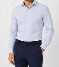 Blu By Polifroni - Slim-fit Long Sleeve Dress Shirt