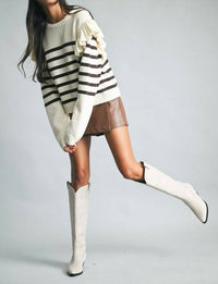 Wishlist - Cutest Detail Ruffle Sweater