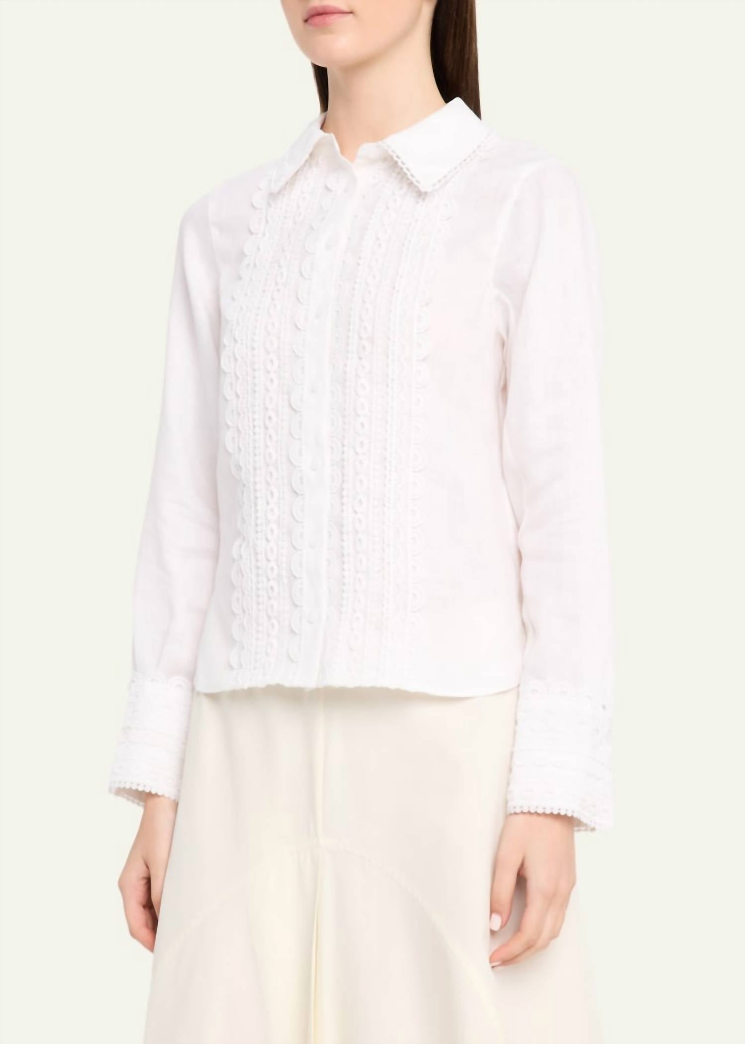 Cara Cara - Ideal Embroidered Shirt