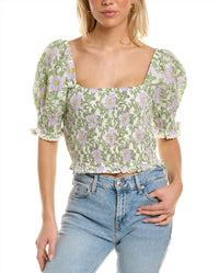 Roller Rabbit - Women's Daphne Renata Floral Print Top