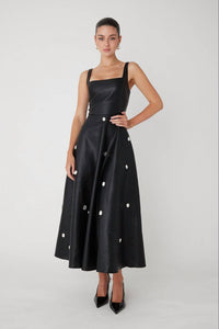 Js71 - Lexia Fitted Bodice Dress