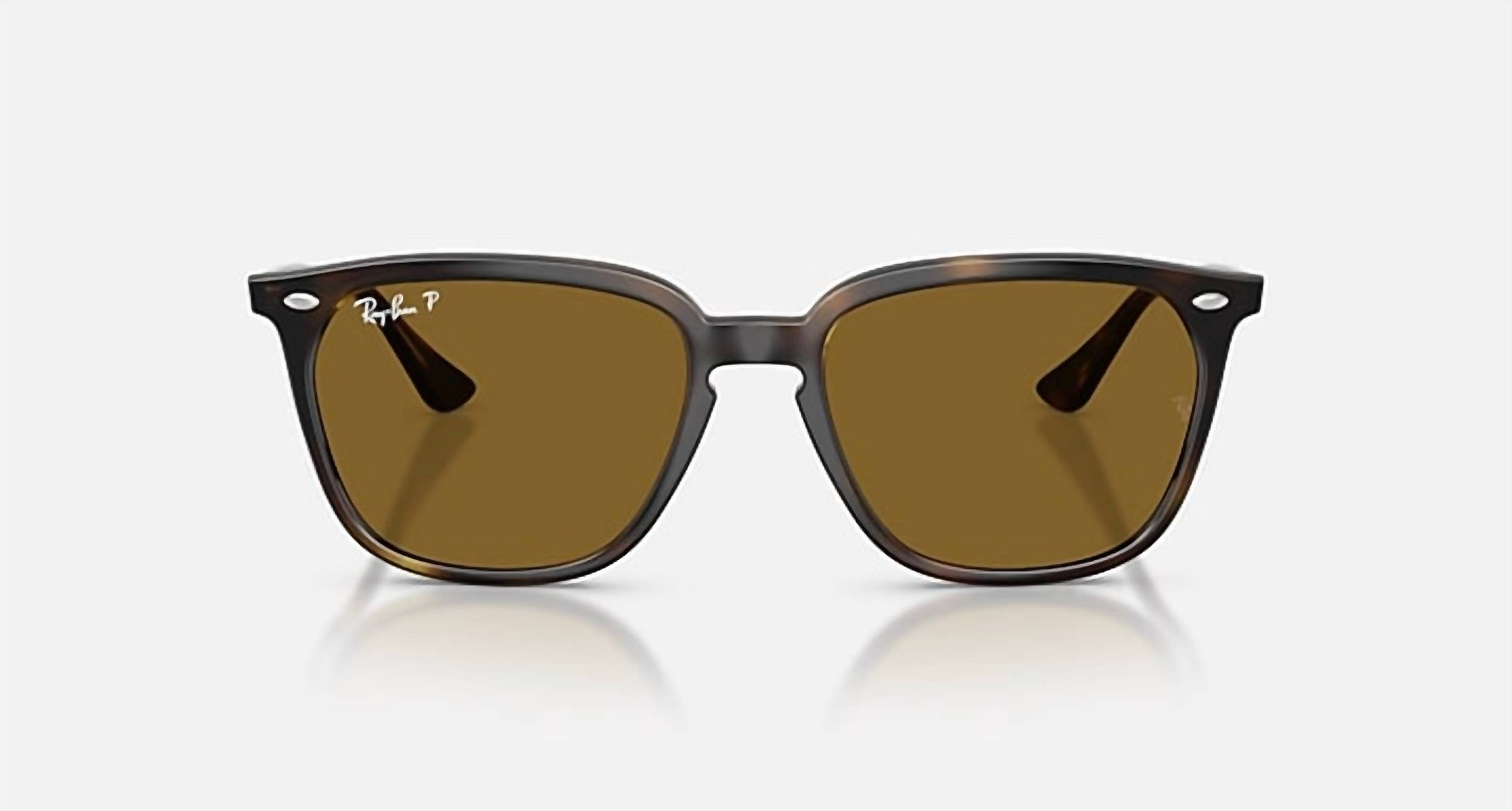 Ray Ban - Square Polarized Sunglasses Rb4362 - 710 - 83