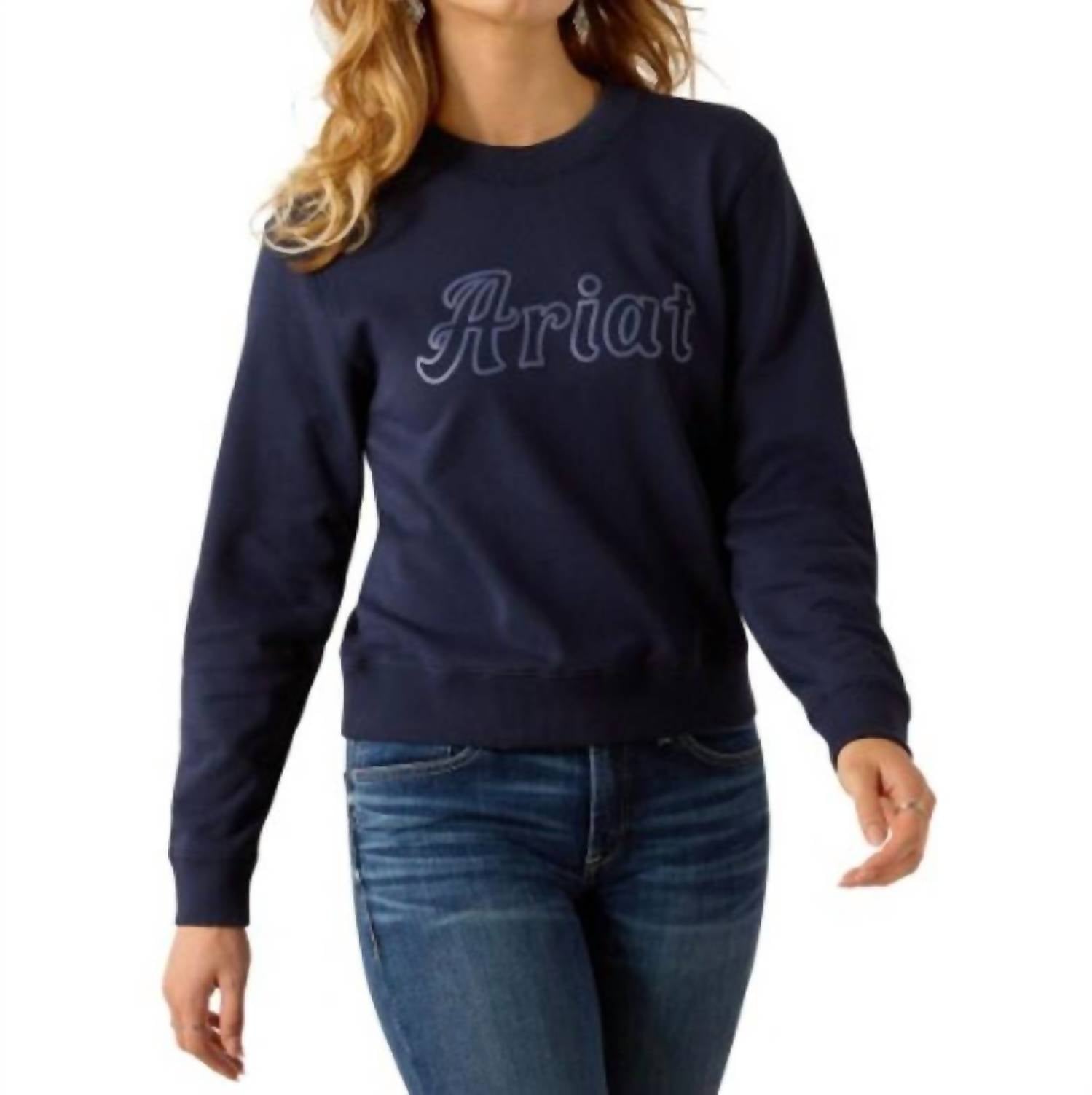 Ariat - Women's Essential Crew Logo Sweatshirt