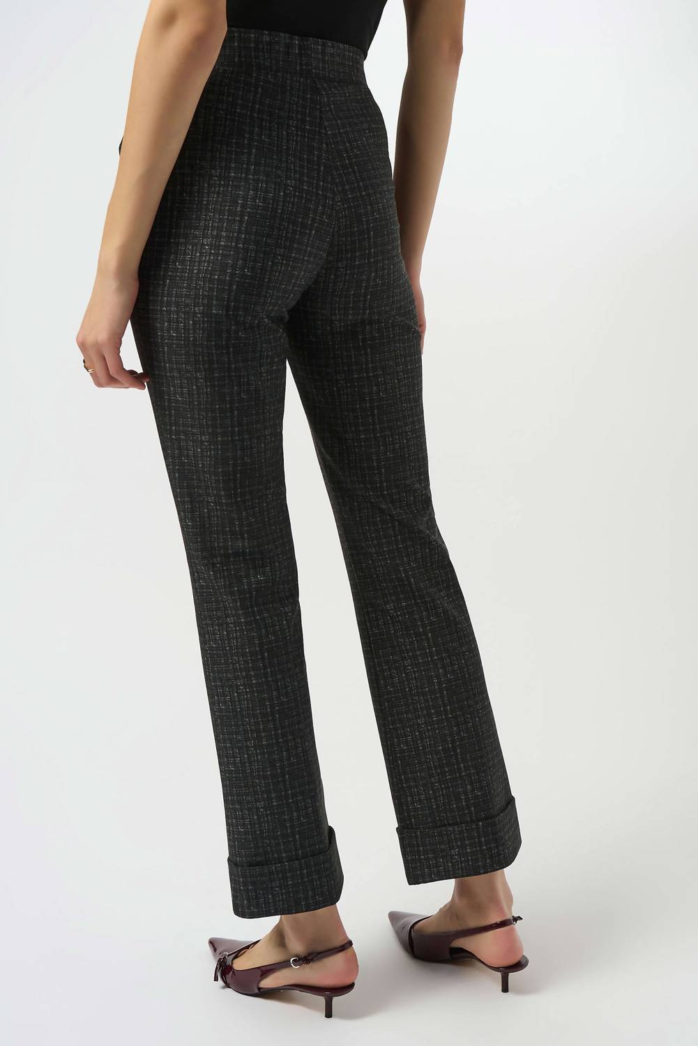 Joseph Ribkoff - Heavy Knit Pull-on Flare Pants