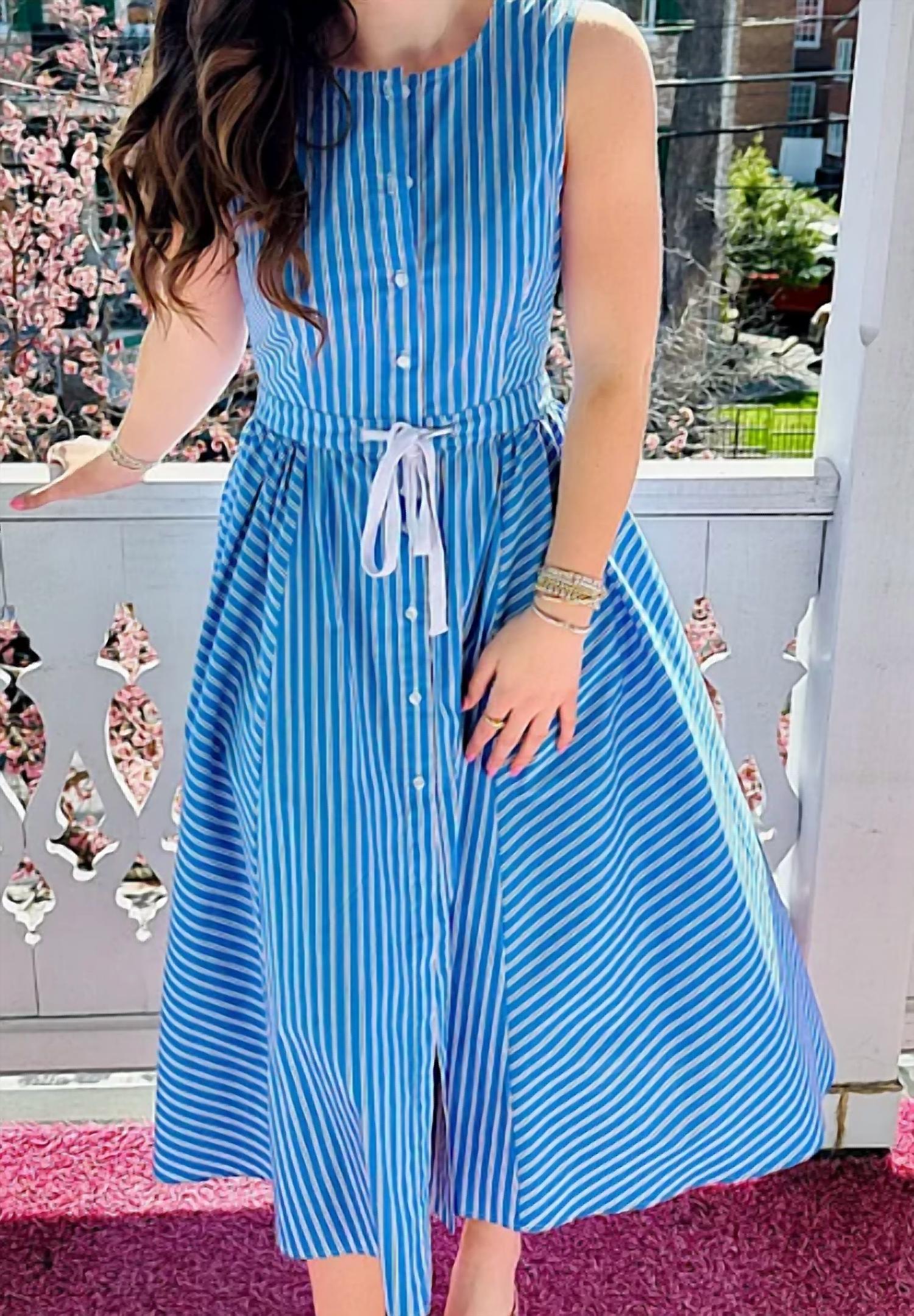 Dolce Cabo - Poplin Stripe Dress