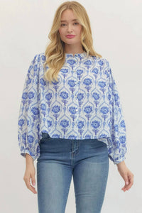 Entro - Rhea Puff Sleeve Top