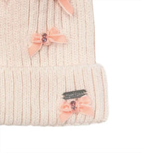 Bari Lynn - Girl's Velour Bows Winter Hat