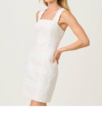 Lilly Pulitzer Davis Sleeveless Mini Dress in resort white - women's dress - view 5