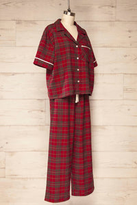 She + Sky - Women's Plaid Pajama Set