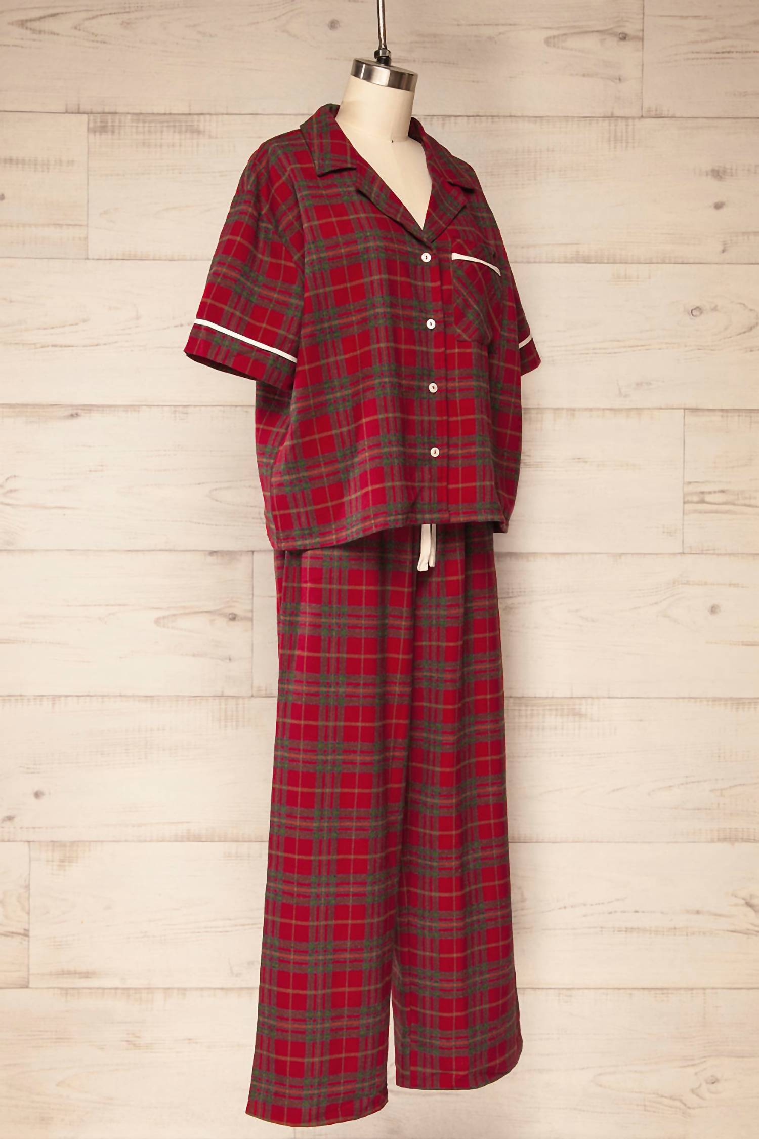 She + Sky - Women's Plaid Pajama Set