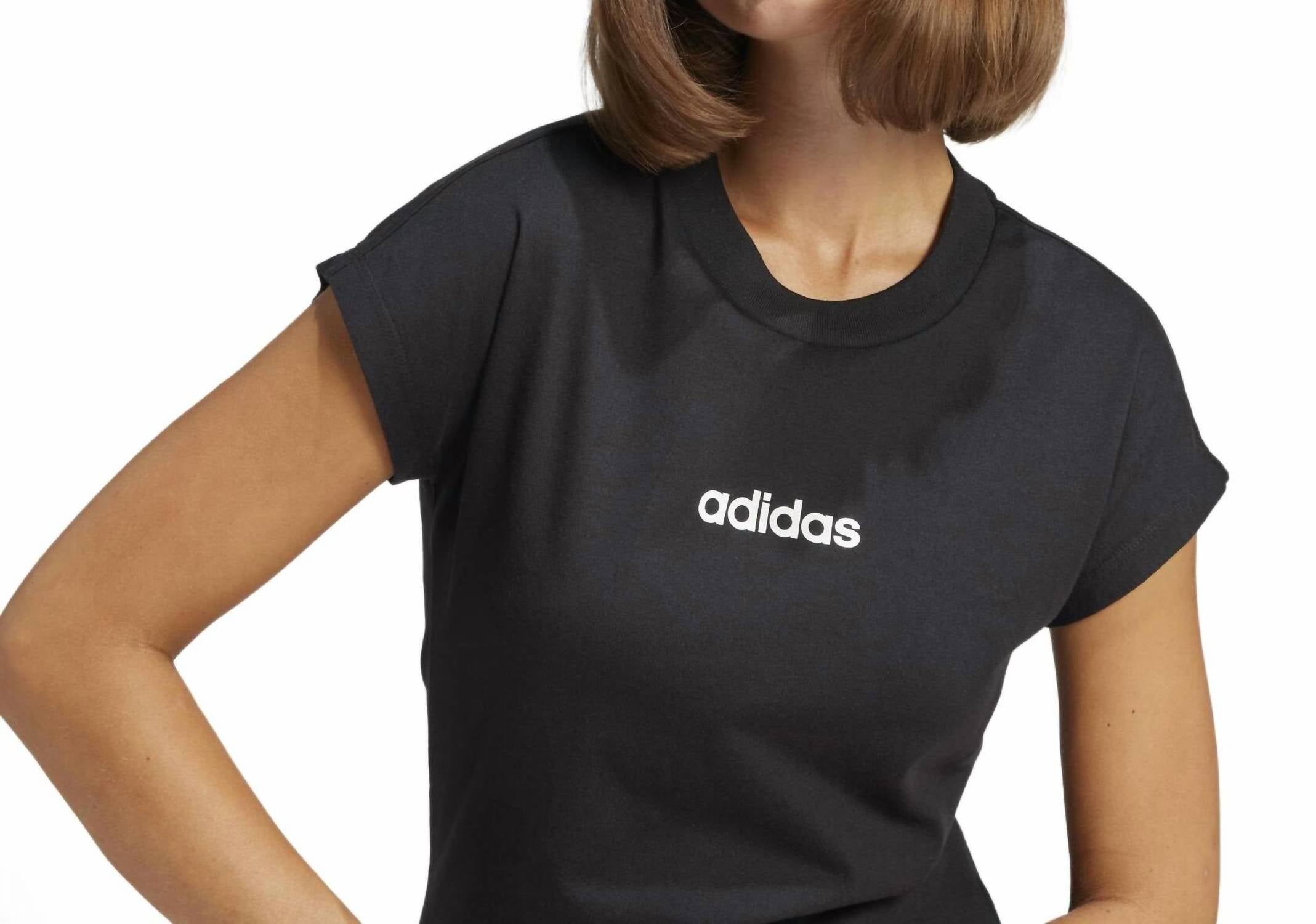 Adidas - Women's Linear Single Jersey Sportswear T Shirt