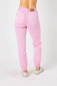 Judy Blue - High Waist Garment Dyed Jogger Jeans