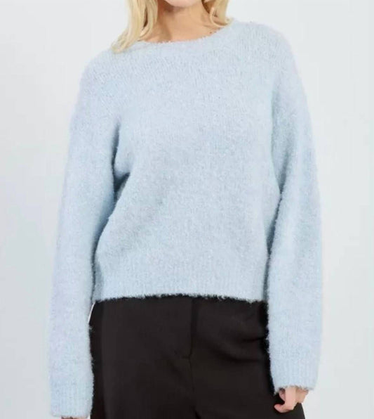 Lili Sidonio - Miah Frost Plush Crewneck Sweater