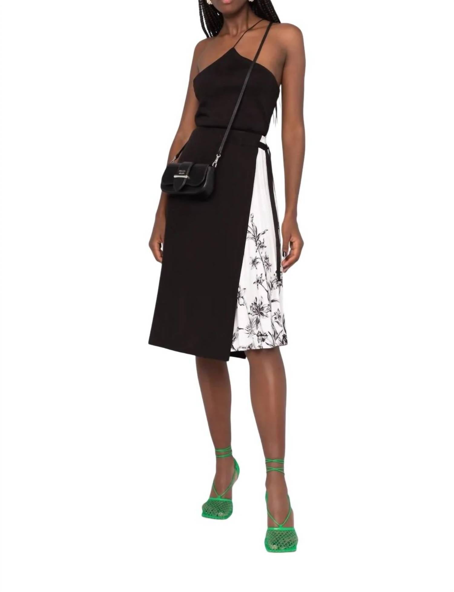 Salvatore Ferragamo - Pleated Silk Skirt