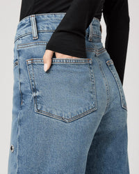 Paige Sasha Wide Leg Jeans in cruising - women's pants - view 6