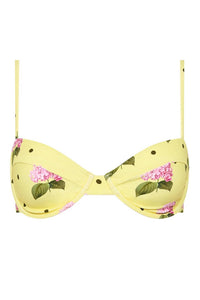 Palm Noosa Two Piece Balconette Bra With Hi Waist Bikini Bottom Set in multicolor - women's swimwear - view 5