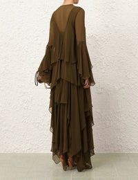 Zimmermann - Memento Cascading Maxi Dress