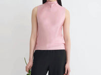 Nanushka - Colson Slip Satin Turtleneck Top