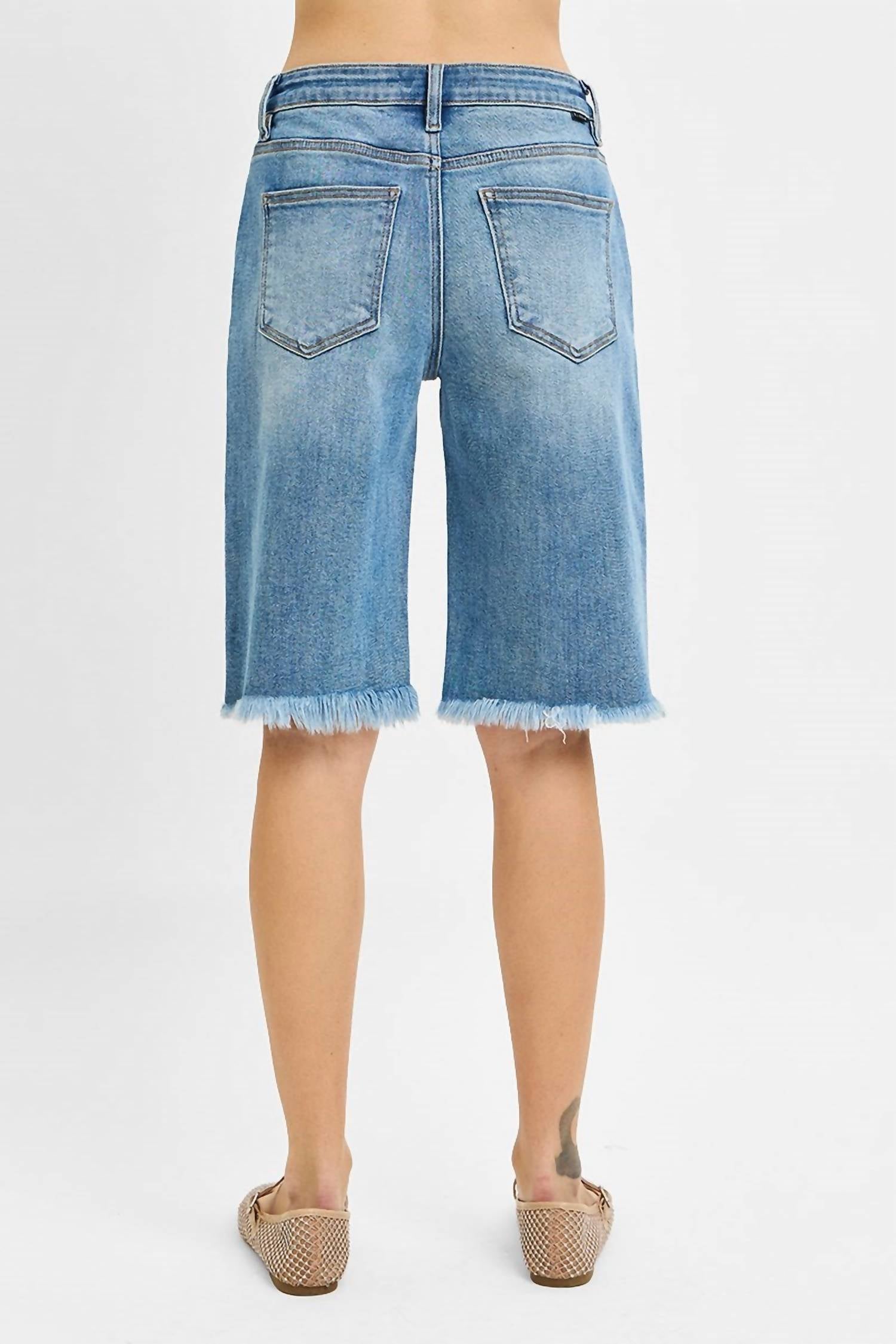 Risen - Tummy Control Slouchy Bermudas