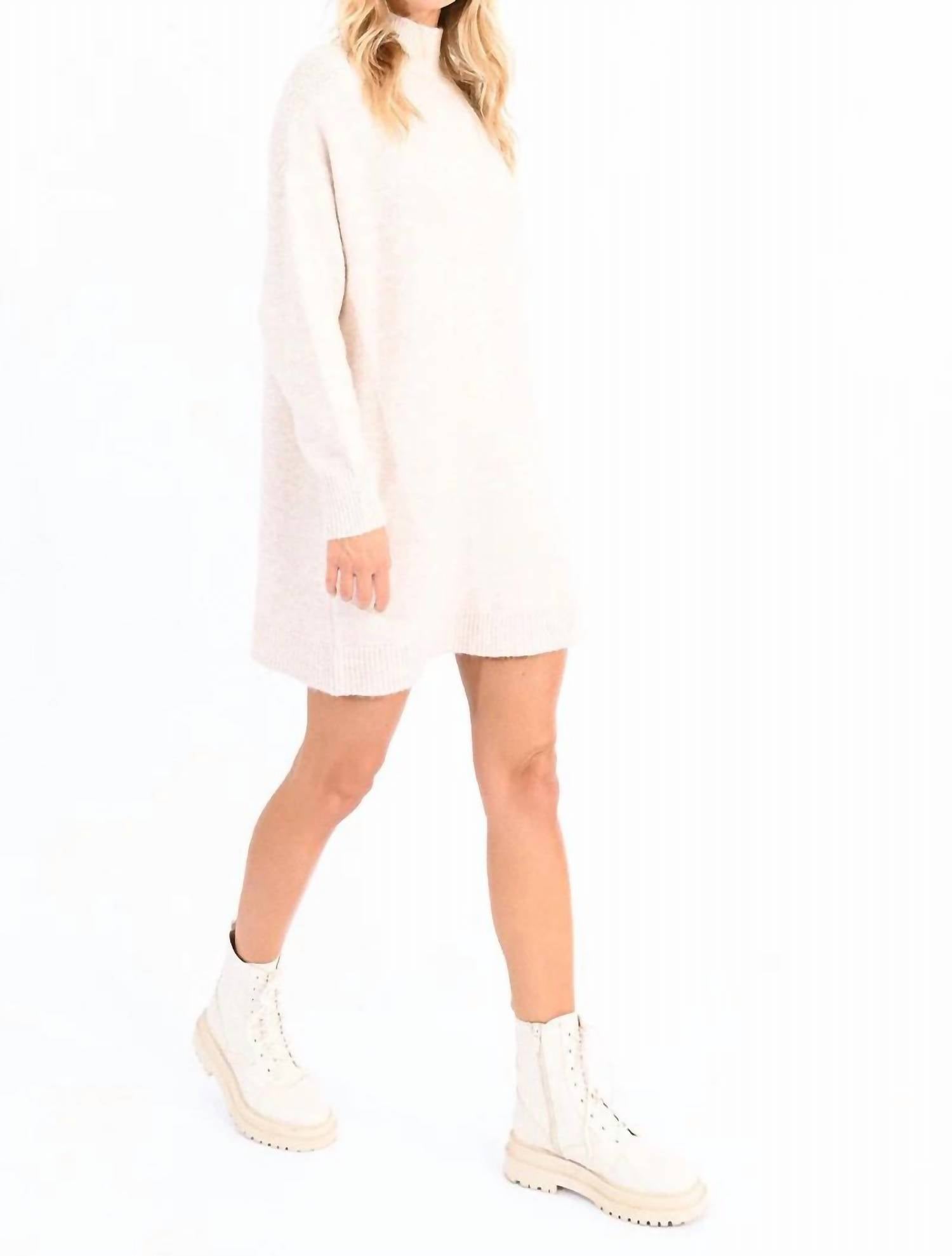 Molly Bracken - Stand Collar Jumper Dress