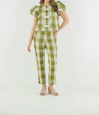 Emily Mccarthy - High Waisted Slim Pants