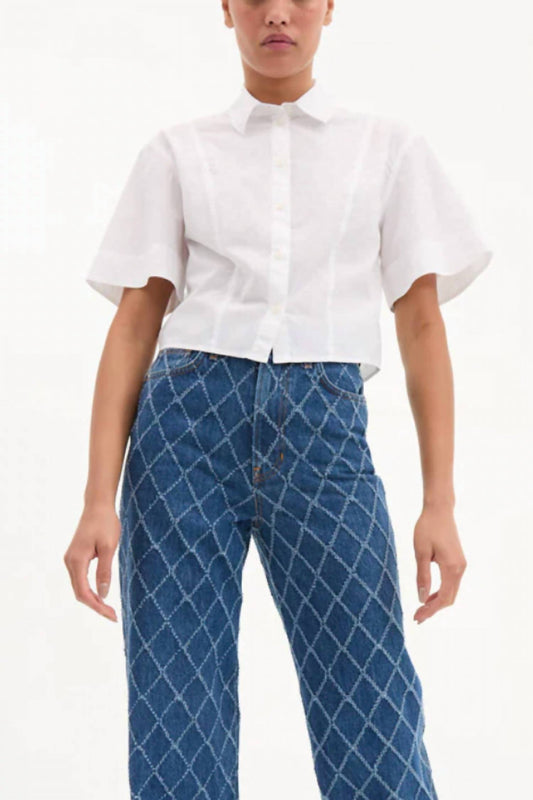 Veronica Beard - Claire Short Sleeve Shirt